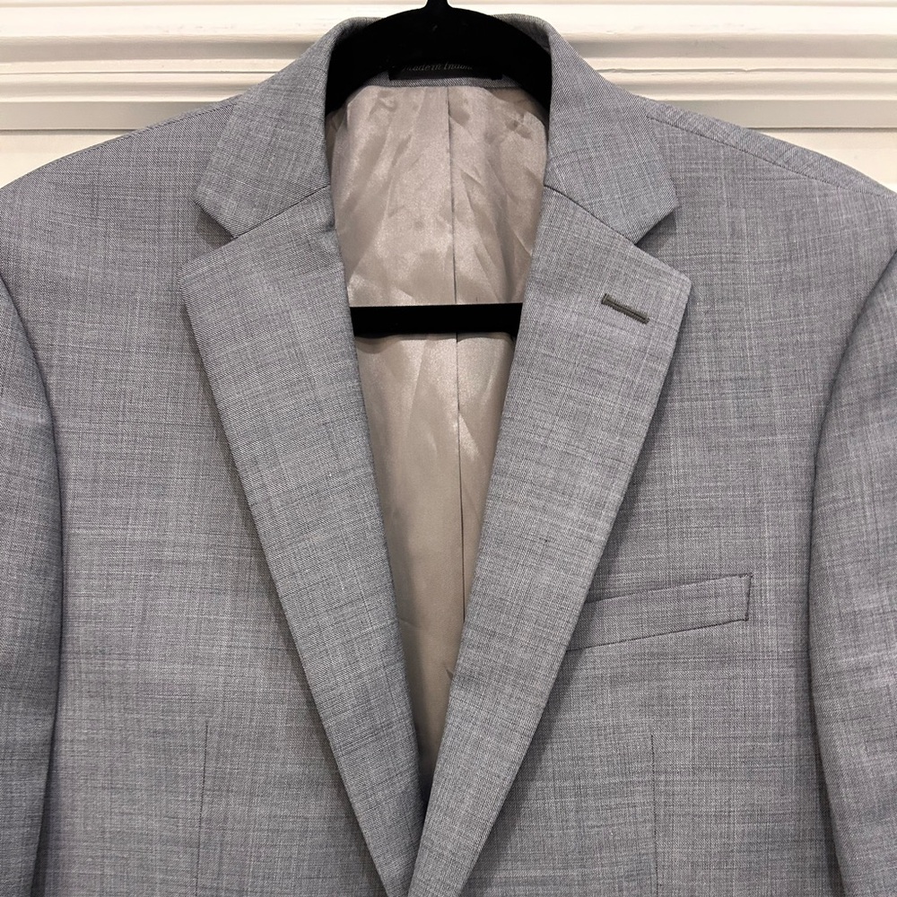 Calvin Klein Classic Gray Blazer - Picture 3 of 9
